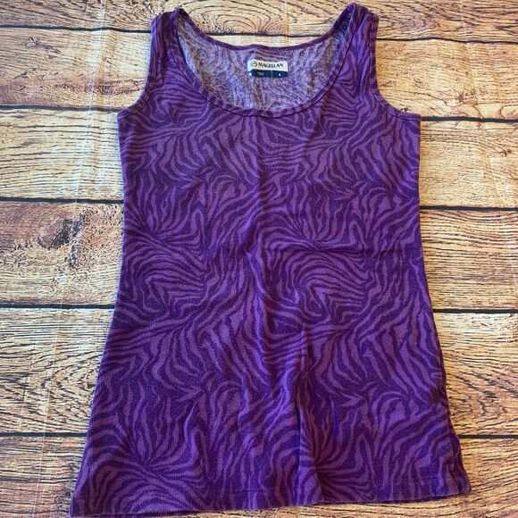 Magellan Tank Bundle Size Small Women's Animal Purple Black - Picture 4 of 10